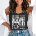 Elementary PE Teacher Tshirt Appreciation Flowy Tank, funny gift