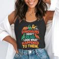 English Teacher Dinosaurs Didn’t Read What Happened To Them Flowy Tank, funny gift English Teacher Dinosaurs Didn’t Read What Happened To Them Flowy Tank, funny gift