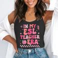 In My Esl Teacher Era Back To School ESL Teacher Groovy Flowy Tank, funny gift In My Esl Teacher Era Back To School ESL Teacher Groovy Flowy Tank, funny gift