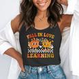 Fall In Love With Learning Autumn Pumpkin Fall Teacher Kids Flowy Tank, funny gift Fall In Love With Learning Autumn Pumpkin Fall Teacher Kids Flowy Tank, funny gift