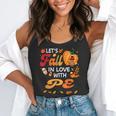 Lets Fall In Love With PE Teacher Thanksgiving Flowy Tank, funny gift Lets Fall In Love With PE Teacher Thanksgiving Flowy Tank, funny gift