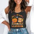 Fall In Love With Reading Book Autumn Pumpkins And Teachers Flowy Tank, funny gift