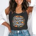 Fall Special Education Teacher Pumpkin Autumn Halloween Flowy Tank, funny gift
