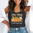 Fall Vibes And That Teacher Life Autumn Thanksgiving Flowy Tank, funny gift Fall Vibes And That Teacher Life Autumn Thanksgiving Flowy Tank, funny gift