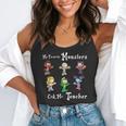 My Favorite Monsters Call Me Teacher Thank Mummy Vampire Bat Flowy Tank, funny gift My Favorite Monsters Call Me Teacher Thank Mummy Vampire Bat Flowy Tank, funny gift
