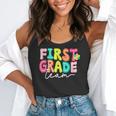 First Grade Team Teacher Back To School 1st Grade Squad Kids Flowy Tank, funny gift First Grade Team Teacher Back To School 1st Grade Squad Kids Flowy Tank, funny gift
