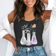 Flowers Test Tube Chemistry Student Science Teacher Women Flowy Tank, funny gift Flowers Test Tube Chemistry Student Science Teacher Women Flowy Tank, funny gift