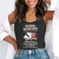Front Office Teacher Admin Meaning School Secretary Flowy Tank, funny gift