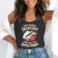 Front Office Teacher Admin Mother I'm A School Secretary Flowy Tank, funny gift Front Office Teacher Admin Mother I'm A School Secretary Flowy Tank, funny gift
