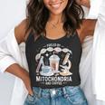 Fueled By Mitochondria Coffee Science Teacher Student Flowy Tank, funny gift