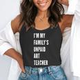 Funny Art Teacher Flowy Tank, funny gift