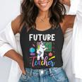 Future Teacher School Teacher Female Flowy Tank, funny gift Future Teacher School Teacher Female Flowy Tank, funny gift