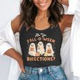 Ghost Are You Fall-O-Ween Directions Teacher Halloween Flowy Tank, funny gift