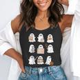 Ghost Speech Therapy Teacher Spooky Season Halloween Flowy Tank, funny gift