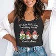 Gnome It's Fine I'm Fine Everything Is Fine Teacher Xmas Flowy Tank, funny gift Gnome It's Fine I'm Fine Everything Is Fine Teacher Xmas Flowy Tank, funny gift