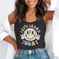 Groovy Retro Lets Learn Today Teacher Student Back To School Flowy Tank, funny gift