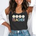 Groovy Teacher Cute Daisy Flower Retro Back To School Flowy Tank, funny gift Groovy Teacher Cute Daisy Flower Retro Back To School Flowy Tank, funny gift