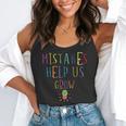 Growth Mindset Shirt For Teacher Mistakes Help Us Grow Flowy Tank, funny gift Growth Mindset Shirt For Teacher Mistakes Help Us Grow Flowy Tank, funny gift