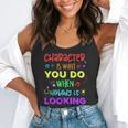 Growth Mindset Teacher Positive Message Inspirational Quote Flowy Tank, funny gift
