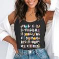 Halloween Alphabet ABCs Learning Kindergarten Teacher Men Women Kids Flowy Tank, funny gift Halloween Alphabet ABCs Learning Kindergarten Teacher Men Women Kids Flowy Tank, funny gift