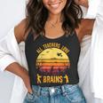 Halloween Costume Teacher Love Brains Zombie Flowy Tank, funny gift Halloween Costume Teacher Love Brains Zombie Flowy Tank, funny gift