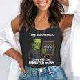 Halloween Monster Math Pun Teacher Humor Flowy Tank, funny gift