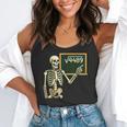 Halloween Skeleton 67 Meme Square Root 4489 Math Teacher Flowy Tank, funny gift Halloween Skeleton 67 Meme Square Root 4489 Math Teacher Flowy Tank, funny gift