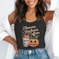 Halloween Teacher Phonemes Graphemes Caffeine Coffee Lover Flowy Tank, funny gift Halloween Teacher Phonemes Graphemes Caffeine Coffee Lover Flowy Tank, funny gift