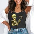 Halloween Teacher Six Seven 6 7 Skeleton Spooky Costume Flowy Tank, funny gift Halloween Teacher Six Seven 6 7 Skeleton Spooky Costume Flowy Tank, funny gift
