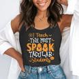 Halloween Teacher I Teach The Most Spooktacular Students Men Women Flowy Tank, funny gift