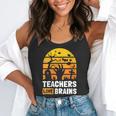 Halloween Teachers Science Math Teachers Love Brains Flowy Tank, funny gift