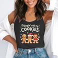 Hangin With My Cookies Gingerbread Christmas Teacher Flowy Tank, funny gift Hangin With My Cookies Gingerbread Christmas Teacher Flowy Tank, funny gift
