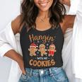 Hangin With My Cookies Gingerbread Women Christmas Teacher Flowy Tank, funny gift Hangin With My Cookies Gingerbread Women Christmas Teacher Flowy Tank, funny gift