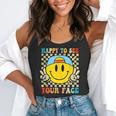 Happy To See Your Face Hippie Smile Back To School Teachers Flowy Tank, funny gift