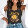 Happy To See Your Face Retro Happy Teacher Back To School Flowy Tank, funny gift Happy To See Your Face Retro Happy Teacher Back To School Flowy Tank, funny gift