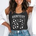 Haunted By 6 7 67 Six Seven Halloween Teacher Mom Flowy Tank, funny gift