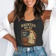 Haunted By 67 Ghost Math Joke Student Halloween Nerd Teacher Flowy Tank, funny gift