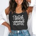 Homeschool Mom Teacher I Teach In My Pajamas For Women Flowy Tank, funny gift