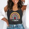 IA Crew Instructional Assistant Rainbow Teachers Aide Flowy Tank, funny gift IA Crew Instructional Assistant Rainbow Teachers Aide Flowy Tank, funny gift