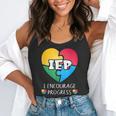 IEP I Encourage Progress Special Education School Teacher Flowy Tank, funny gift