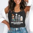 Inclusion Isn't Scary SLP Halloween Costume Sped Teacher Flowy Tank, funny gift Inclusion Isn't Scary SLP Halloween Costume Sped Teacher Flowy Tank, funny gift