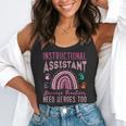 Instructional Assistant Because Teacher Need Hero Learning Flowy Tank, funny gift Instructional Assistant Because Teacher Need Hero Learning Flowy Tank, funny gift