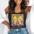 Interventionist Teacher Groovy Coquette Bow Back To School Flowy Tank, funny gift Interventionist Teacher Groovy Coquette Bow Back To School Flowy Tank, funny gift