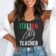 Italian Teacher Italy Italia Back To School First Day Flowy Tank, funny gift Italian Teacher Italy Italia Back To School First Day Flowy Tank, funny gift