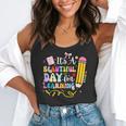 It's Beautiful Day For Learning Teacher Students Girls Boys Flowy Tank, funny gift It's Beautiful Day For Learning Teacher Students Girls Boys Flowy Tank, funny gift