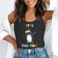 It's Fri-Yay Dabbing Penguin Friday Weekend Teacher Student Flowy Tank, funny gift It's Fri-Yay Dabbing Penguin Friday Weekend Teacher Student Flowy Tank, funny gift