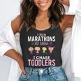 Just Kidding I Chase Toddlers Daycare Provider Nanny Teacher Flowy Tank, funny gift