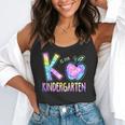 K Is For Kindergarten Teacher Tie Dye Back To School Kinder Flowy Tank, funny gift
