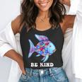 Be Kind Rainbow Fish Teacher Life Teaching Back To School Flowy Tank, funny gift Be Kind Rainbow Fish Teacher Life Teaching Back To School Flowy Tank, funny gift