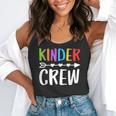 Kinder Crew Shirt Kindergarten Boy Girl Student Teacher Flowy Tank, funny gift